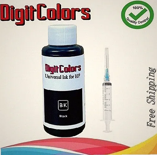 100ml Black Refill ink HP 67 67XL Envy 6055 6052 6455 6475 6452 6458 6454
