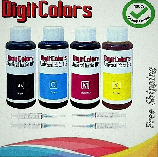 4 color 100ml Refill Ink kit box for HP ink cartridge 67 67XL 667 667XL 662 680