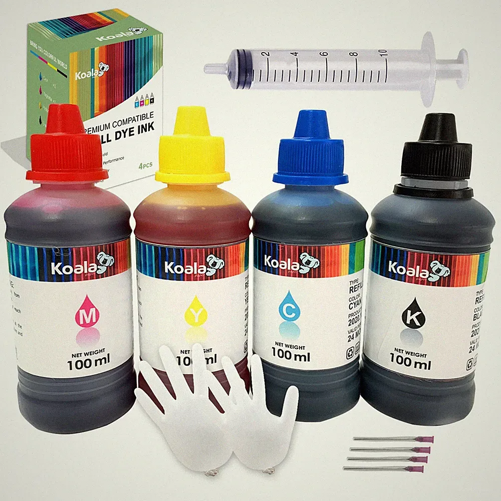 400ML Ink for HP Printer Ink Refill Kit HP 60 61 62 63 64 65 67 910 950 951 564